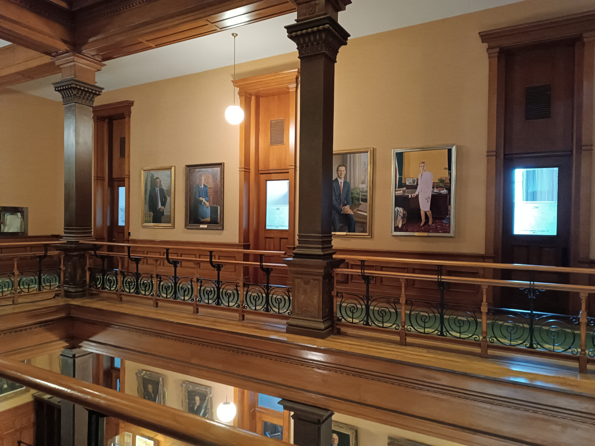 Portraits of former premiers